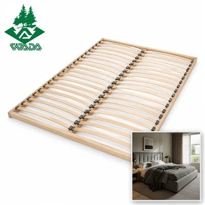King Size Lub txaj ncej Sprung Slats